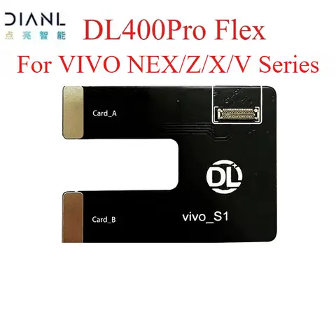Probador de pantalla LCD Cable flexible para DL400 Pro para VIVO V27 V23 V15 X80 X50 Pro X50E X21 Z5 Z5i T2X U3 U1X reparación de teléfonos
