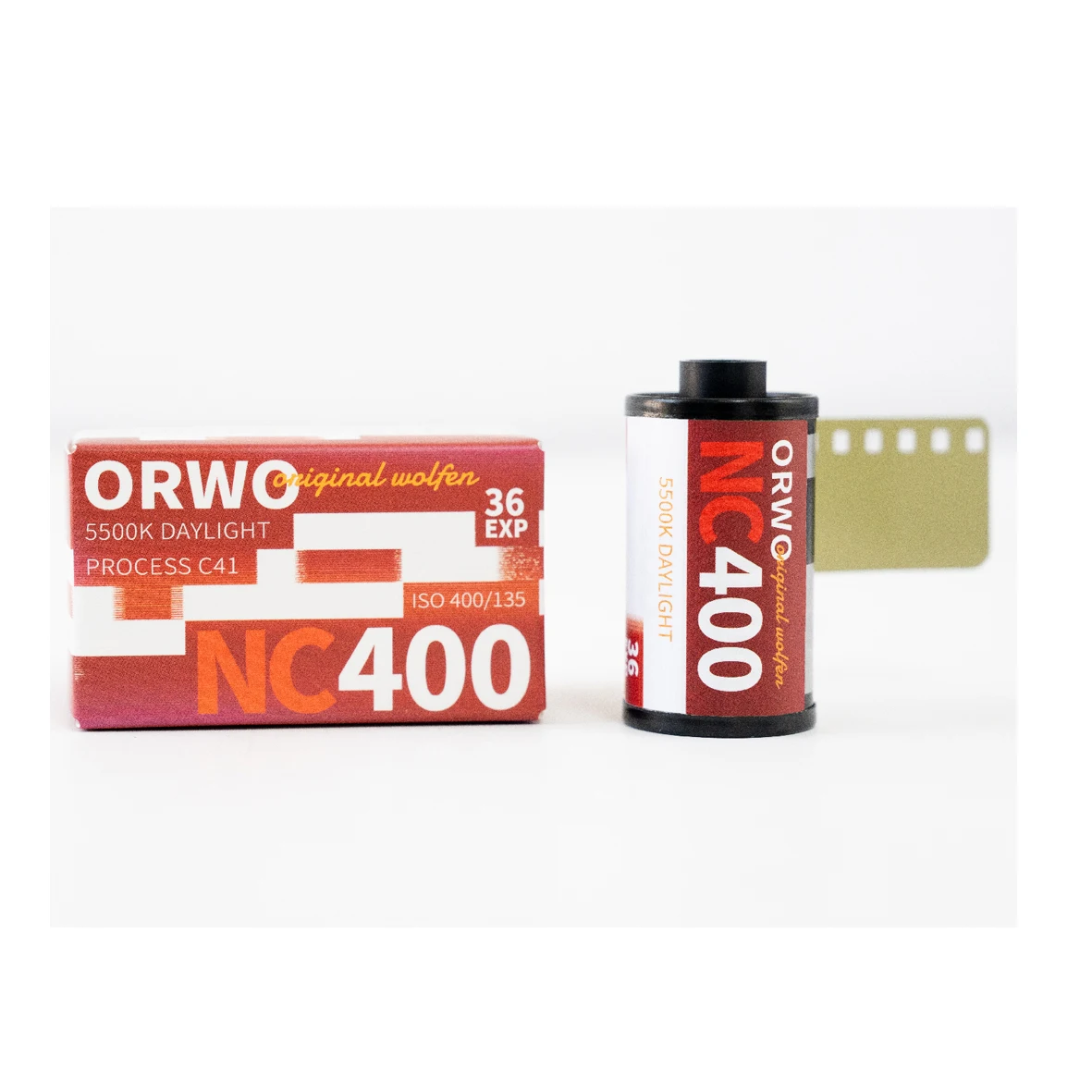 135 Film ORWO NC400 model 36sheets Negative Color negative film iso 400 c41 Process 1-8 Rolls For Kodak M35 / M38 /H35 Camera