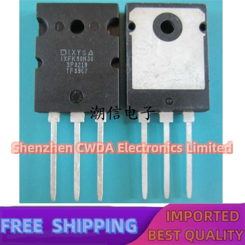 10PCS-20PCS  IXFK90N30  90A 300V  TO-3PF   In Stock Can Be Purchased