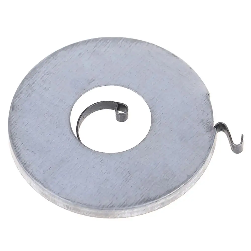 1Pcs New Starter Spring Chain Chain Saw Spring Starter Pulling Plate Spring Easy To Rise Iron Disc Parts for 5200/5800