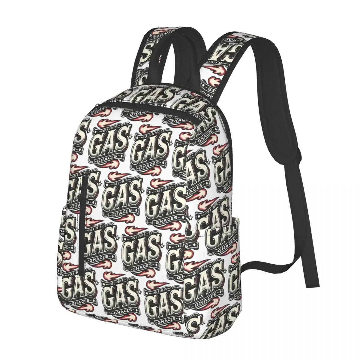 

Gasgas Motorcycle Mountain Bike Student Backpack School Bag Hiking Travel Daypack for Boys Girls Fashion Bookbag Shoulder Bags