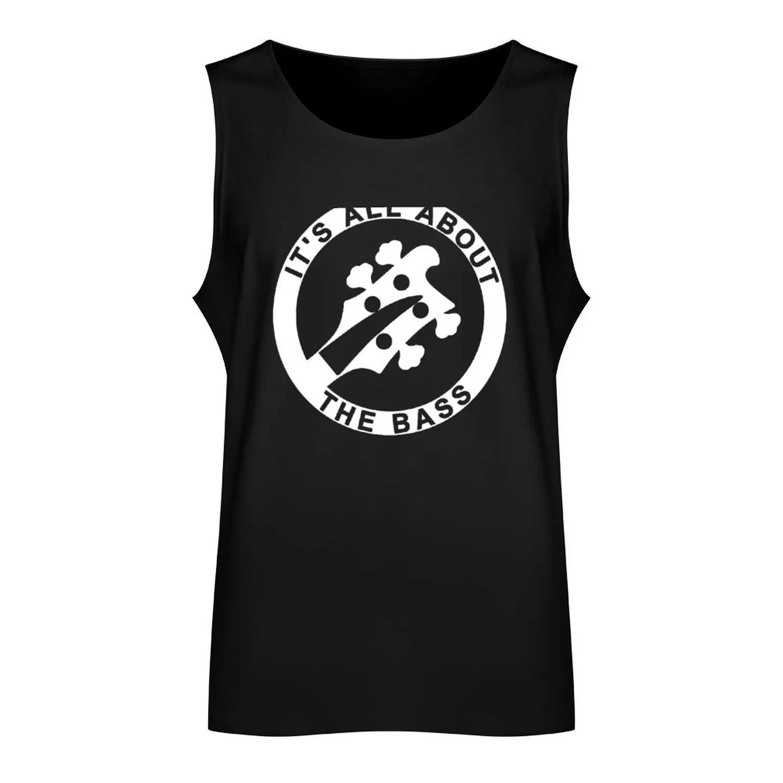 IT'S ALL ABOUT THE BASS Tank Top Working vest T-shirt for fitness