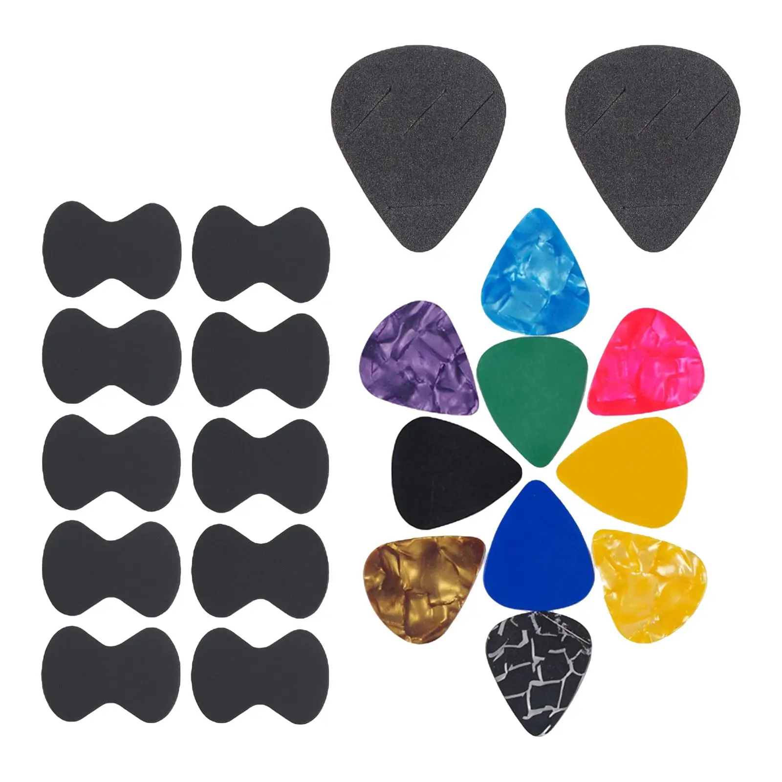 Grips for Guitar Picks, Guitar Picks Accessories, Stop Dropping, for Acoustic Electric Guitar