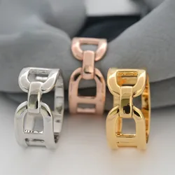 Metal Simple Silk Scarf Buckle Ring Practical Accessories Modern Style Shawl Buckle Decoration Scarf Button