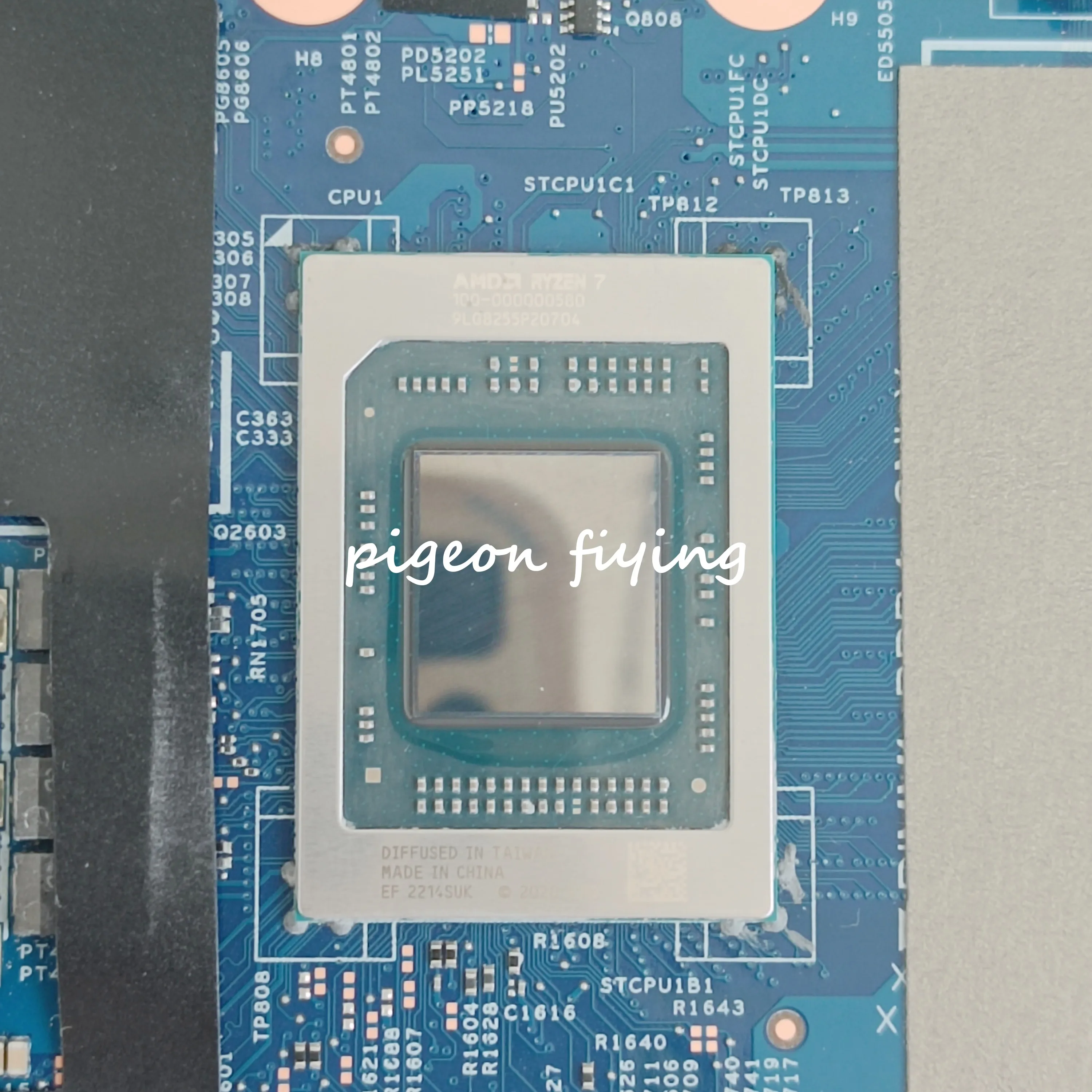 Imagem -05 - Placa-mãe para Dell Inspiron 14 7425 Cpu: R55625u R7-5825u Uma Ddr4 Cn03gw69 Cn-063ksw Teste 100 em