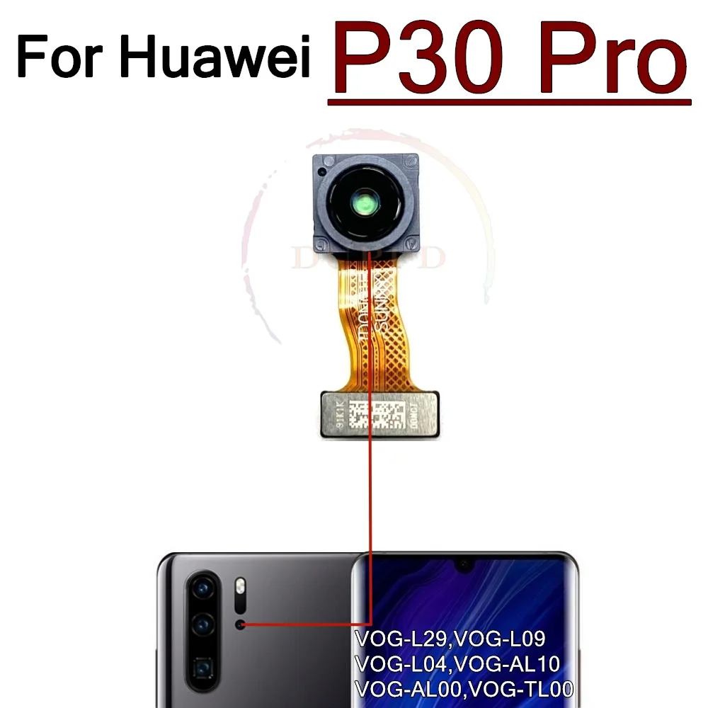 Przednia Tylna Kamera Do Huawei P30 Pro P30Pro Przednia Selfie Szerokokątna Tylna Główna Kamera Moduł Taśma Flex Części — zdjęcie produktu 6