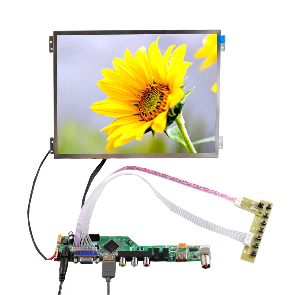 

10.4inch 1024x768 1000nit OutDoor LCD HD MI VGA AV LCD Controller Board