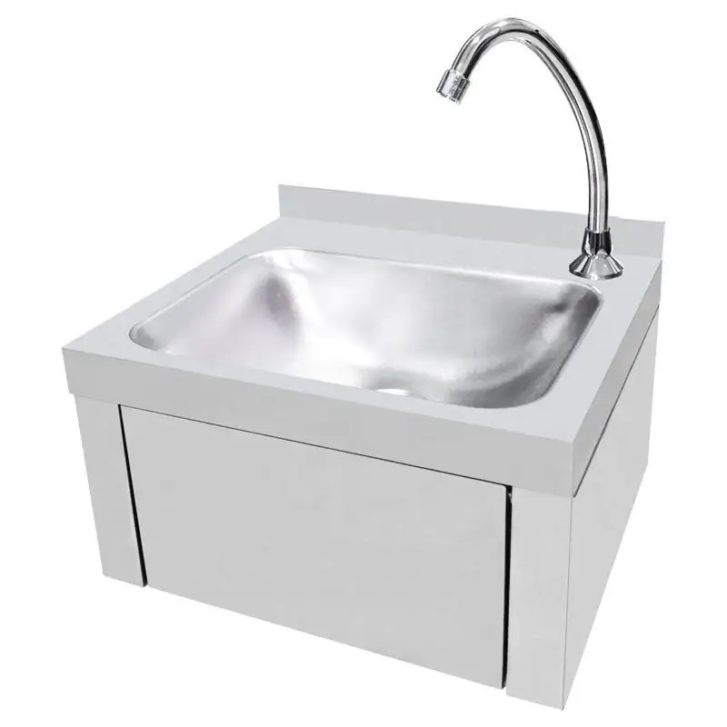 Wholesale 304 Stainless Steel Kitchen Sink Single Bowl Sinks Hand Washing Cleaning Sink