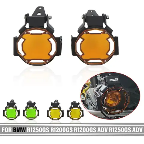 BMW R1200GS ADV R1250GS R1250GS ADV R 1200 GS용 오토바이 안개등 보조 안개등 가드 커버 어셈블리 주행등