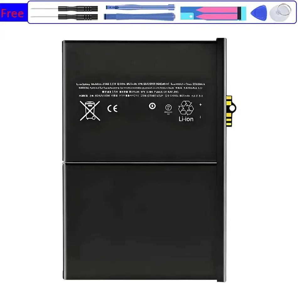 

Портативный аккумулятор 5900 мАч-11560 мАч для Apple iPad 10 5 2 7 8 9 1 3 4 6 Air 5 5 1 2 A2588 A1484 A1395 A2197 A1315 A1403 A1547