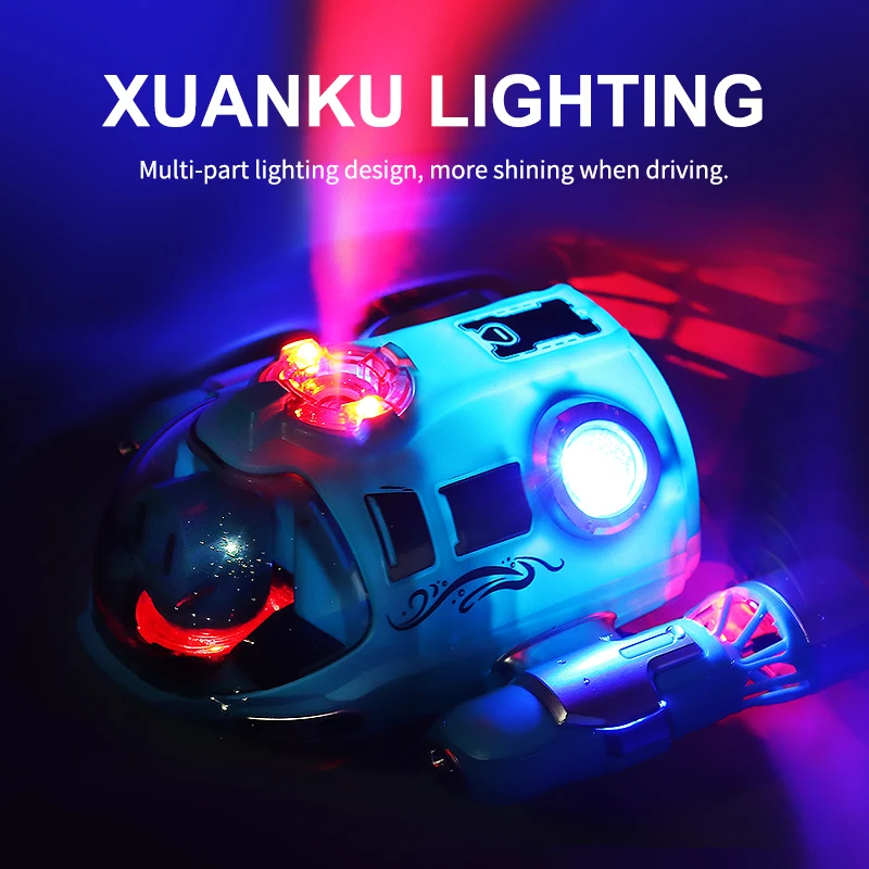 قارب بالتحكم عن بعد عالي السرعة ، رذاذ سومبارين وقارب سريع خفيف ، قارب سريع بمروحة مزدوجة ، ألعاب هدايا عيد الأطفال