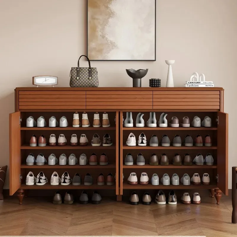 /*/Aesthetic Wooden Shoes Rack Insert Modern Indoor Storage Cupboard Safe Shoes Rack Organizers Wall Archivadores Unique Furnitu