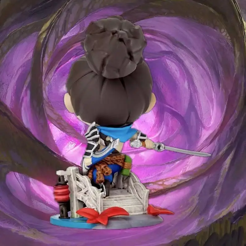 Yasuo Figura Confezione originale autentica Il marchio apre solo la scatola Perdita di carta