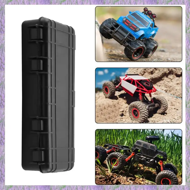 L81A 2025-3 Pz Plastica Rc Auto Scatola di Immagazzinaggio Strumento di Decorazione Per Traxxas Trx4 Axial Scx10 90046 D90 1/10 Rc Crawler Accessori