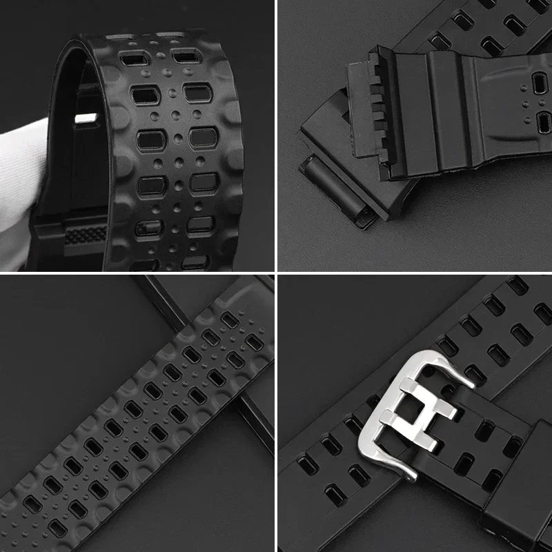 Rubber Watch Band Strap for Casio GW9400 GW 9400 Replacement Bracelet Resin Strap Waterproof Watchbands Men Watch Accessories