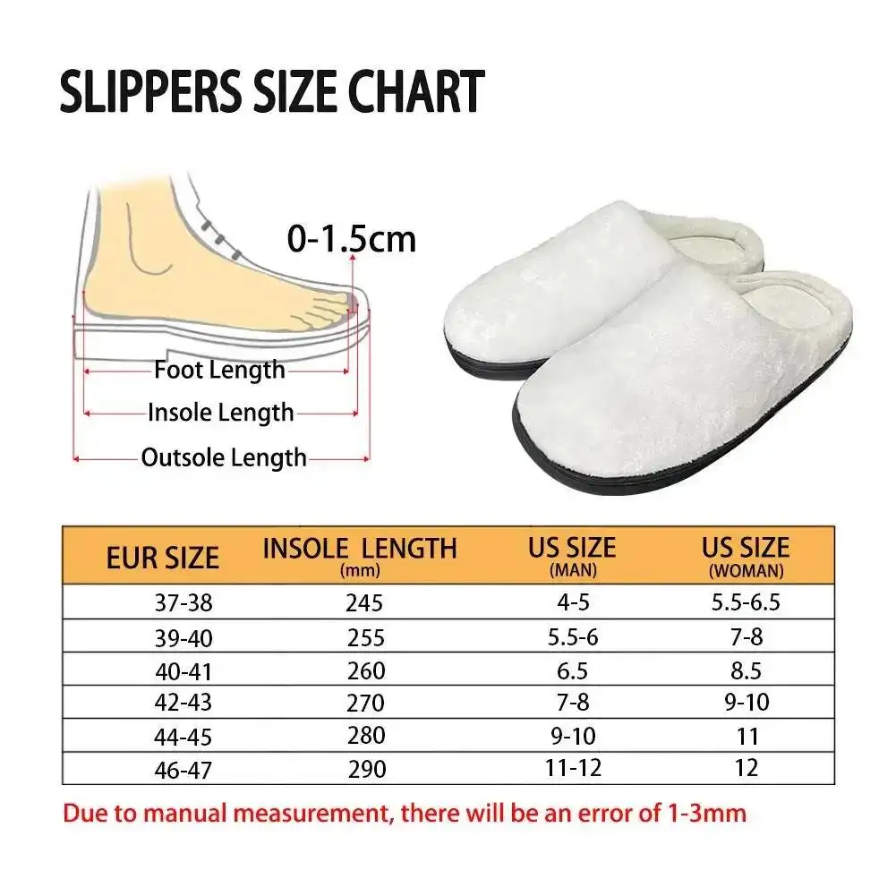 Cartoon He Man Fashion Cotton Slippers Personalized Men Women Plush Sandals Casual Keep Warm Shoes Comfortable Thermal Slipper - view 4