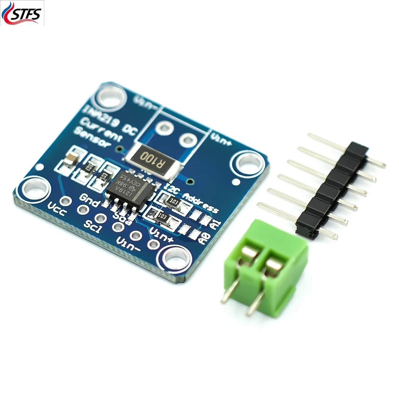 Módulo de sensor de monitoreo de corriente/potencia bidireccional, Zero drift CJMCU - 219 INA219 I2C, interfaz