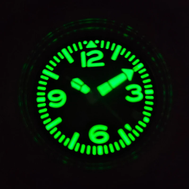 NH35 quadrante nero orologio quadrato in acciaio inossidabile vetro zaffiro Fit NH35 NH36 movimento automatico 20ATM orologio subacqueo impermeabile