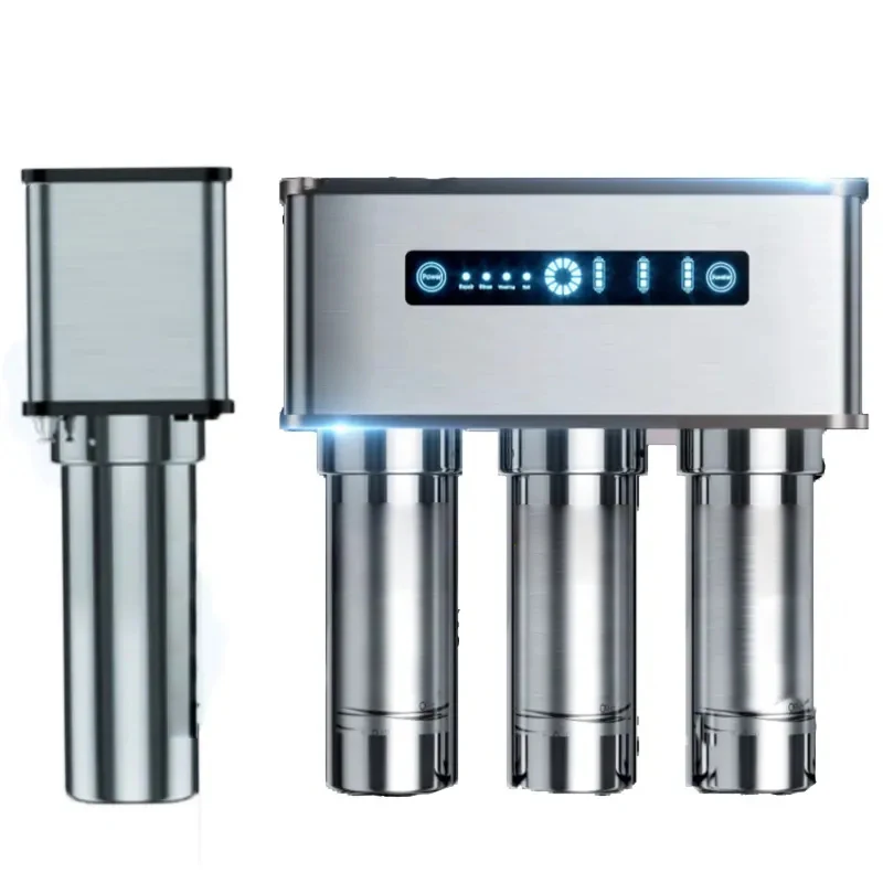 CE ROHS Tankless 600GPD 3 Stage Stainless Steel RO Purifier Countertop Wall Mount Sink Reverse Osmosis Filter Household
