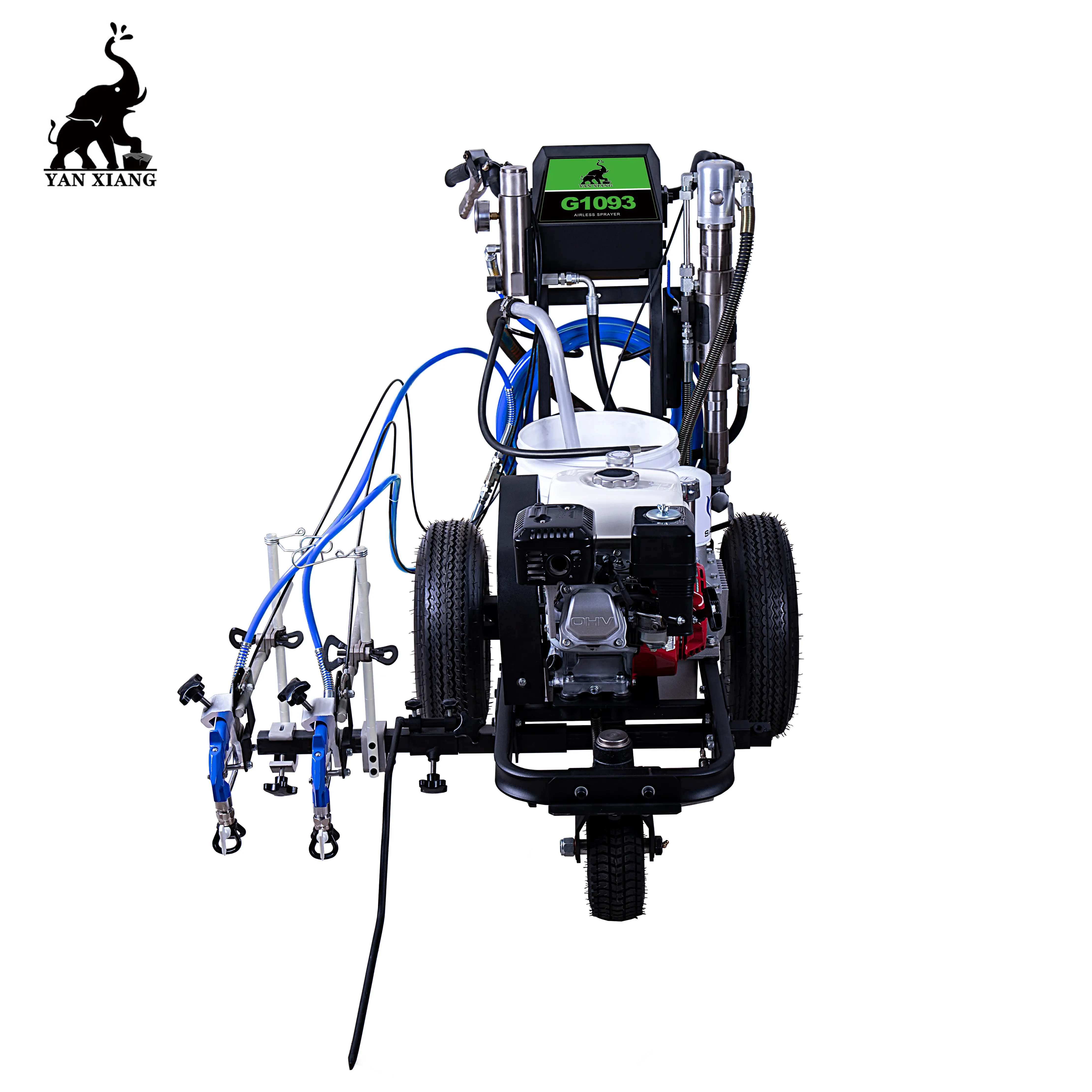 YANXIANG G1093 Hot Selling  Hydraulic Workhorse Airless Striper Road Line Marking Machine With HONDA Engine