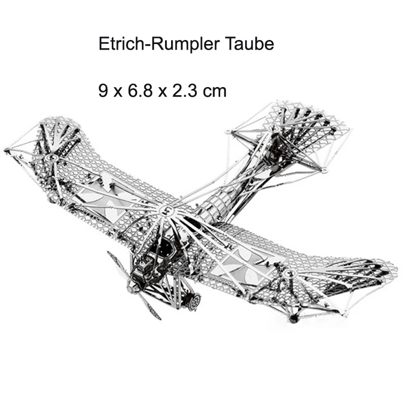 3D Metal Puzzle aircraft Helicopter UFO Fighter J20 model KITS Assemble Jigsaw DIY Puzzle Christmas Gift Toys For Adult
