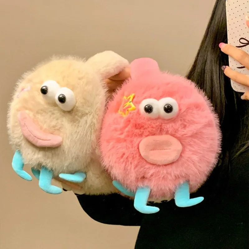 2025 Funny Monster Earmuffs น่ารักฤดูหนาว WARM เย็นผู้หญิง Plush หู Muffs ของขวัญคริสต์มาสสําหรับเพื่อน