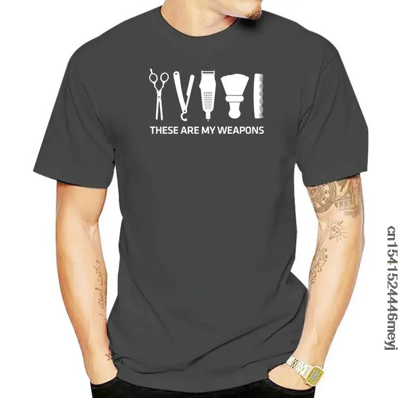 2022 Fashion Summer Style Barbers Weapons - These Are My Standard Women\'s T-Shirt Tee shirt