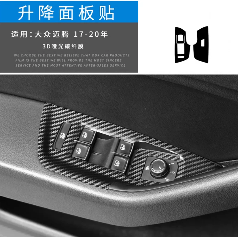 Geschikt Voor B8 Interieurstickers, Koolstofvezel Gemodificeerde Film Voor Centrale Bediening Versnellingspook Voor Volkswagen Passat 2015-2021