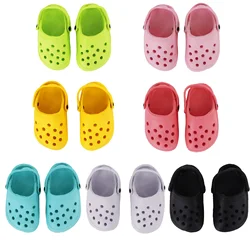 7 CM Doll Shoes Sandal Fit 18 Inch American Doll&43 Cm Baby New Born Doll Clothes Girl Accessories,Our Generation