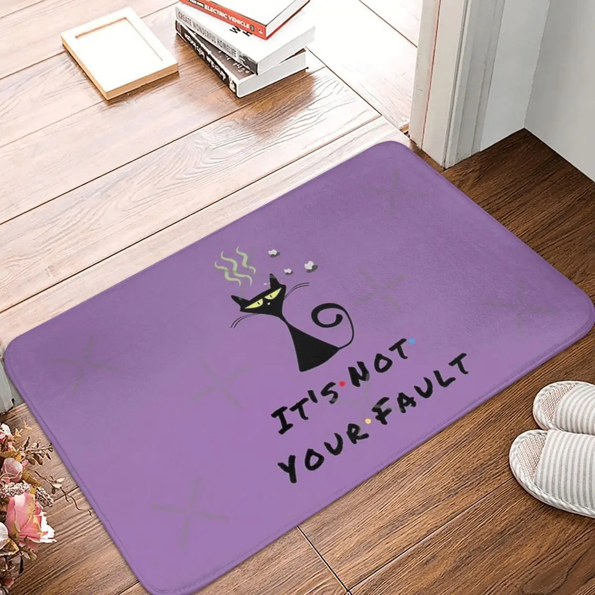 

Smelly Cat 40x60cm Carpet Polyester Floor Mats Mats Customizable Bathroom Everyday