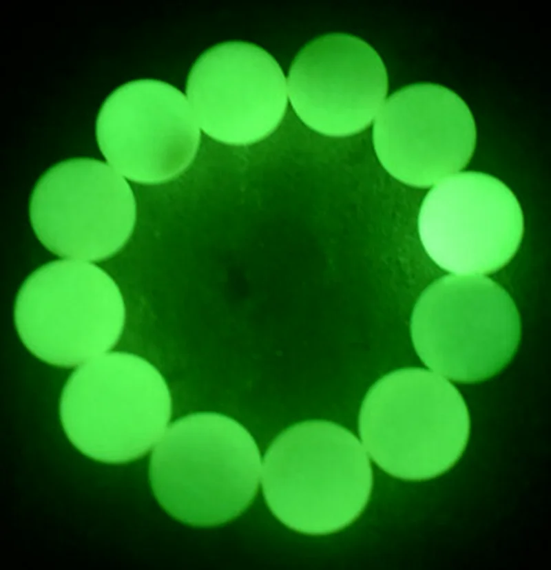 Rare Natural Luminous Bracelet Green Fluorite Glow In The Dark Bracelets 8-18MM