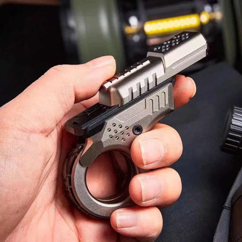 

Портативный EDC-спиннер-слайдер с четким звуком, металлический, для снятия тревоги и стресса, игрушка-антистресс для взрослых