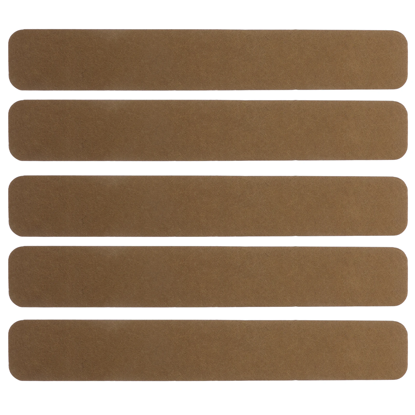 

5pcs Felt Pin Boards Self Adhesive Needle Slats Memo Bulletin Notice Board Strips for Home Office School ange Wall Hanging