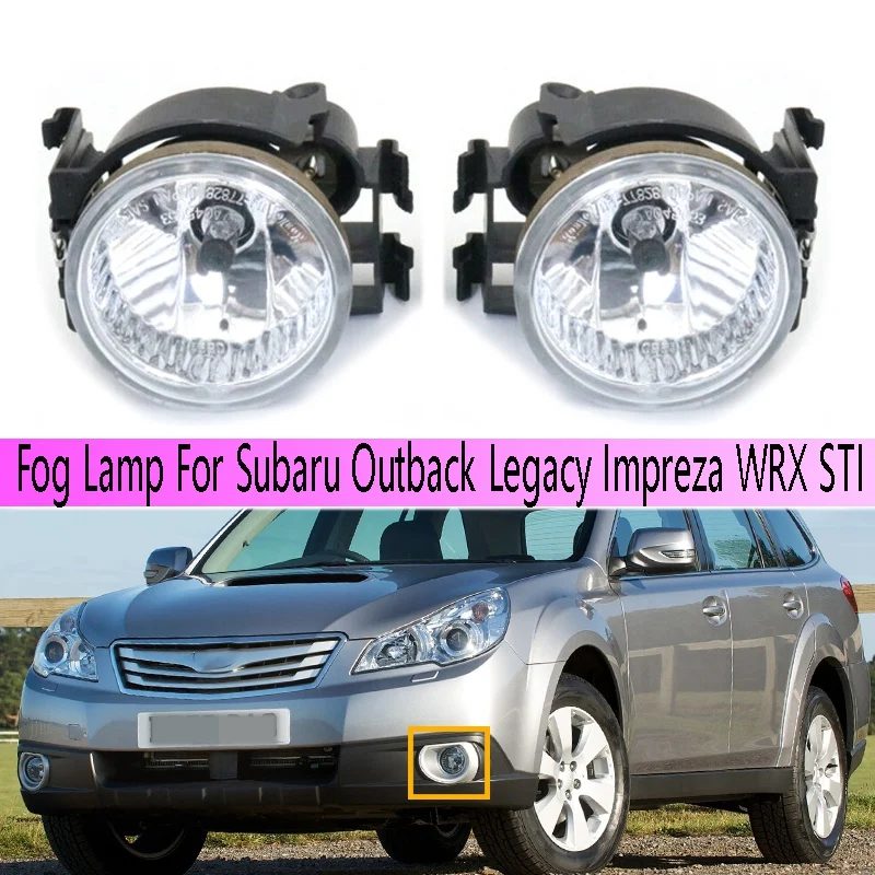 Car Front Bumper Fog Lamp Driving Lamp Fog Lamp Assembly for Subaru Outback Legacy Impreza WRX STI 84927AG220