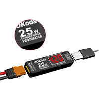 AOKoda Power Converter Adapter PD3.0 Lipo xt60 to USB / Xt60 to T plug for Smartphone Tablet PC