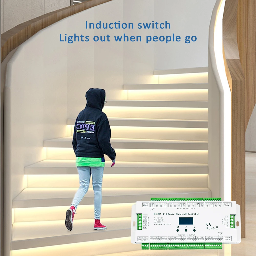 Stair Light Controller with PIR Sensor Switch