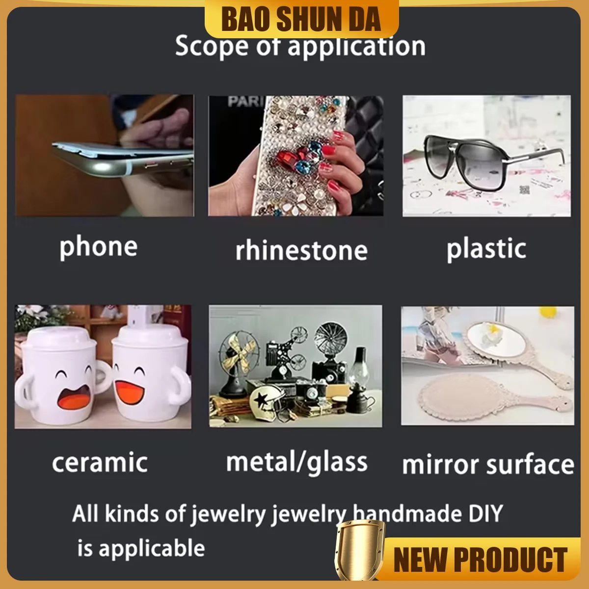 T7000 Upgrade Black Contact Cellphone Tablet Repair Adhesive,Strong Multifunctional liquid Glue T7000 Precision Applicator Glue