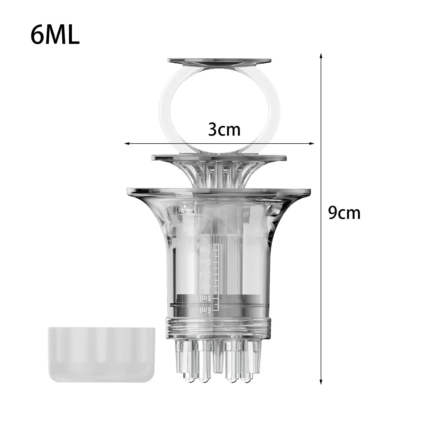 زيت فروة الرأس ، جهاز ، مصل الزيت العطري ، تطبيق 6
