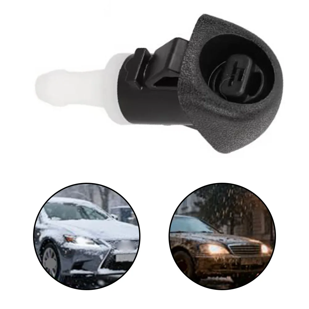 

For Extreme Temperatures Black yellow Wiper Jet Nozzle High Temperature Resistant Optimized Spray Distribution