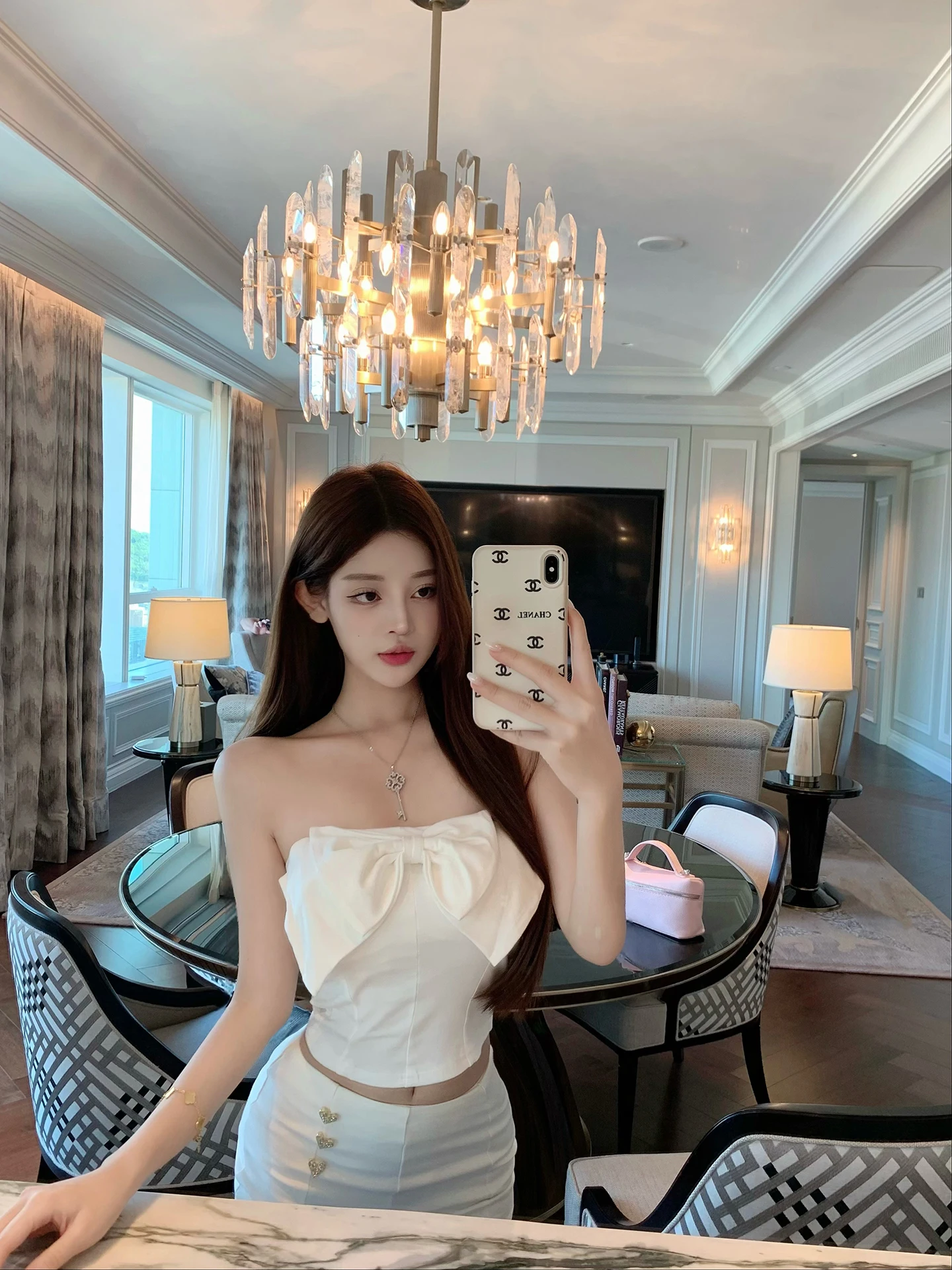 

Luna новый сексуальный топ без рукавов с узлом, облегающий дизайнерский жилет со встроенной накладкой на грудь, женский модный жилет