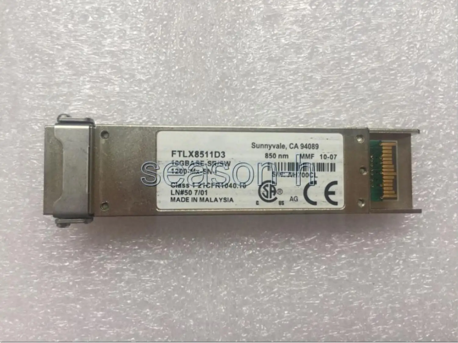 FTLX8511D3 10GBASE-SR/SW  SFP+ module for network card