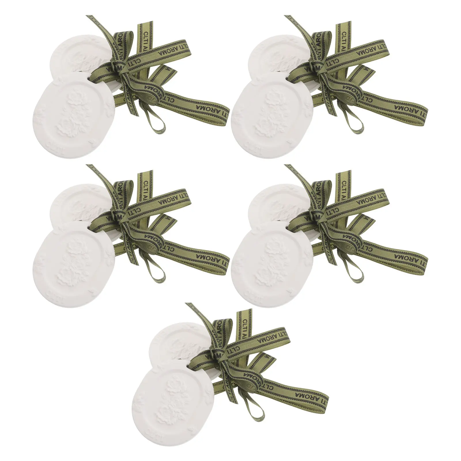 

Car Air Gypsum Aroma Pads Refreshing Scent Air Freshener Essential Oil Diffuser Auto Fragrance Sheet Long-Lasting Smell