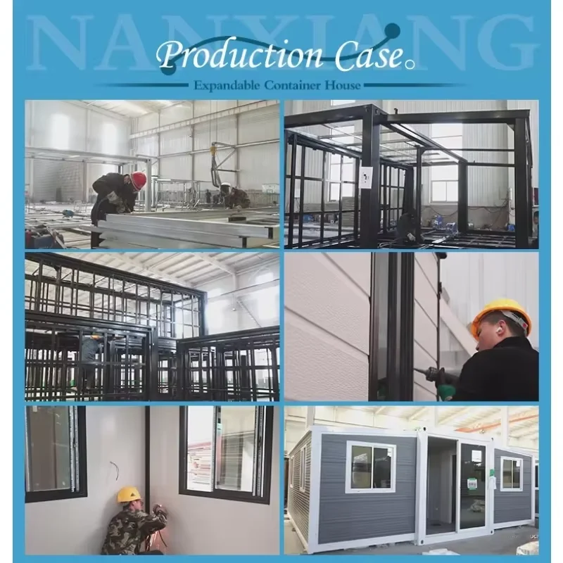 YG Customized Extended Mobile Folding Expandable Container House With Kitchen Bathroom Mini Tiny House Hotel Villa Use Wholesale