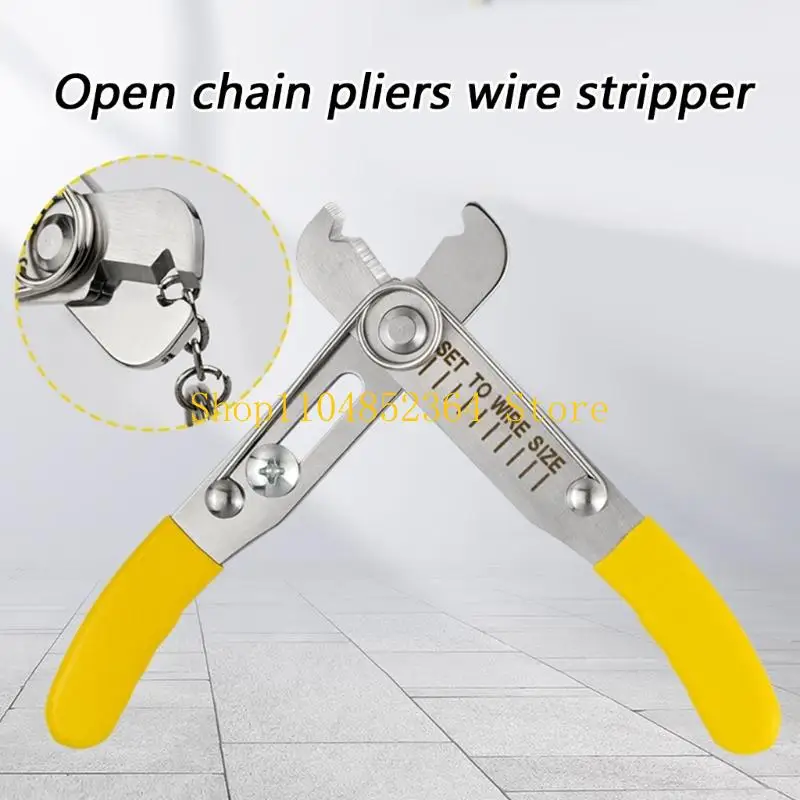 652F Descascador fios ajustável 0,5-4,0 mm Alicate eletricista profissional