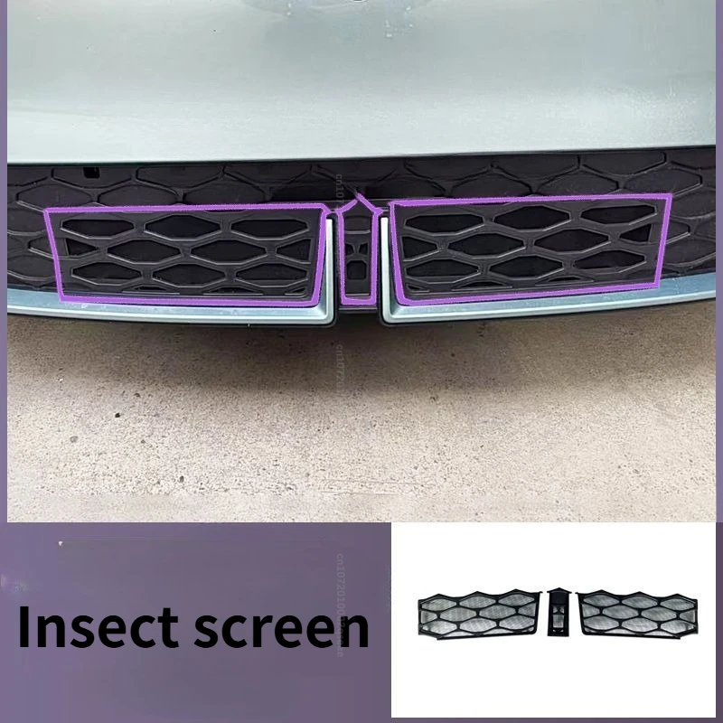 Für MG4 EV 2026 Insektenschutznetz Frontgrillgitter Kühlerschutznetz Langlebiges Auto-Exterieur-Zubehör – Detail 5