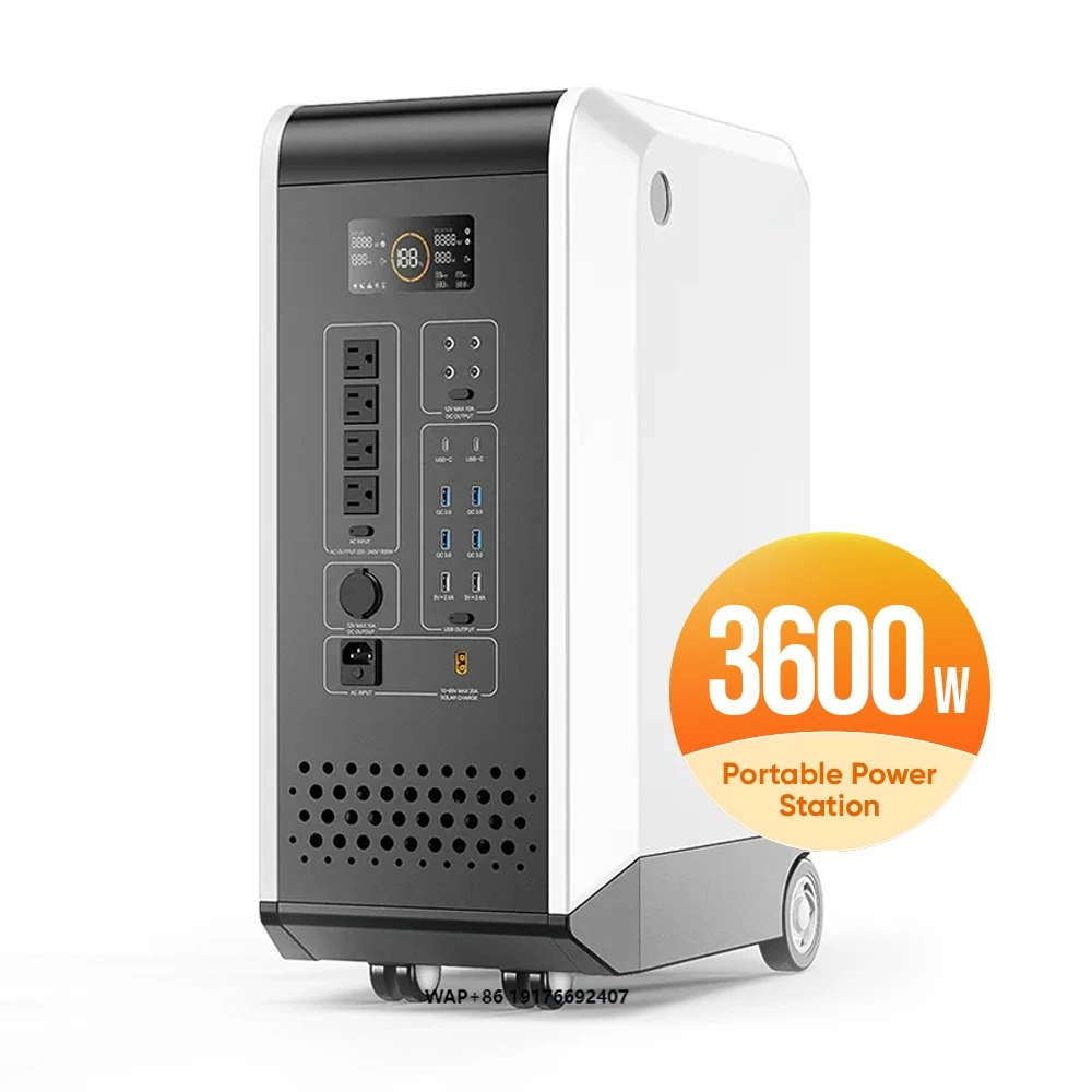 Sunark Portable Power Station Power Bank 1500W Portable Power Station for Charging Electric Cars