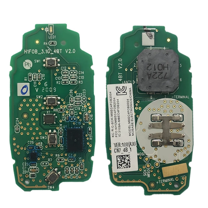 

CN020154 Original Part Number 95440-AA100 For 2021 Hyundai Elantra 434MHZ 4 Button Smart Key