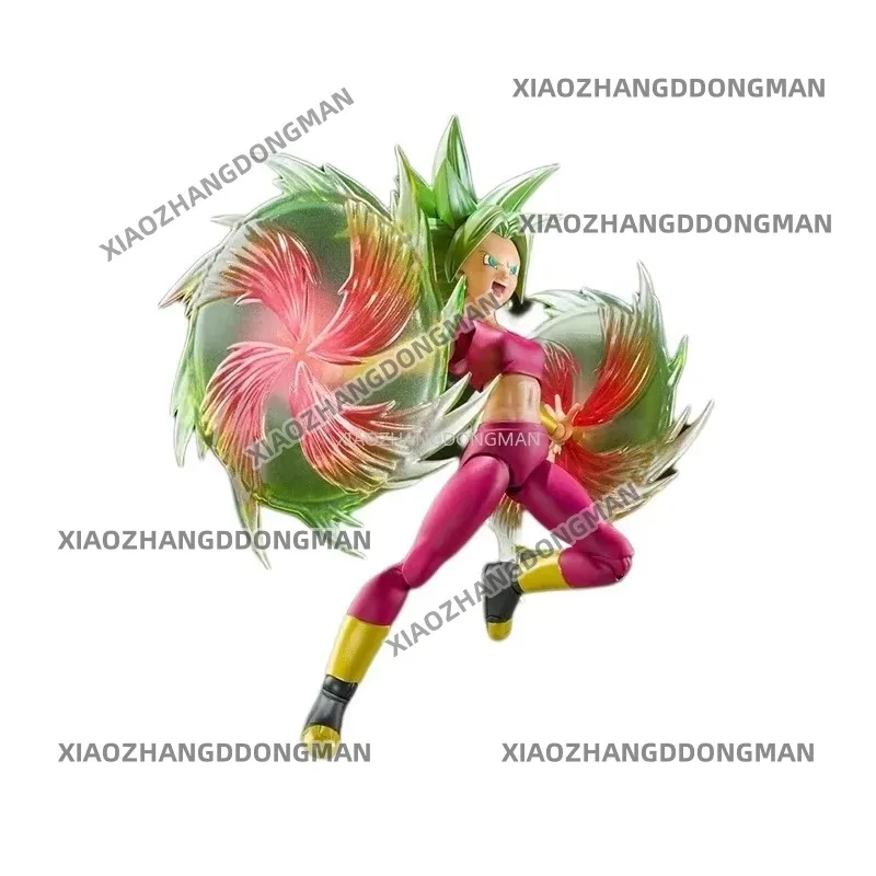 Original BANDAI S.H.Figuarts SHF Dragon Ball Super Saiyan Kefla Bandai Anime modelo juguete figura de acción colección de regalo en Stock