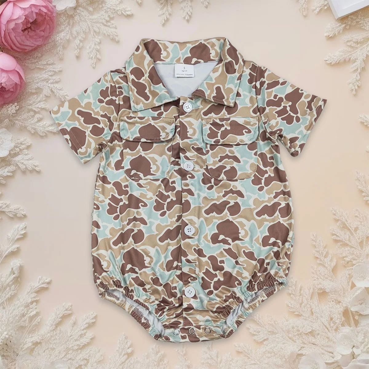 bebe-infantil-menino-manga-curta-caca-caqui-camo-botao-sul-macacao-criancas-macacao-bolhas-recem-nascidos-da-crianca-atacado