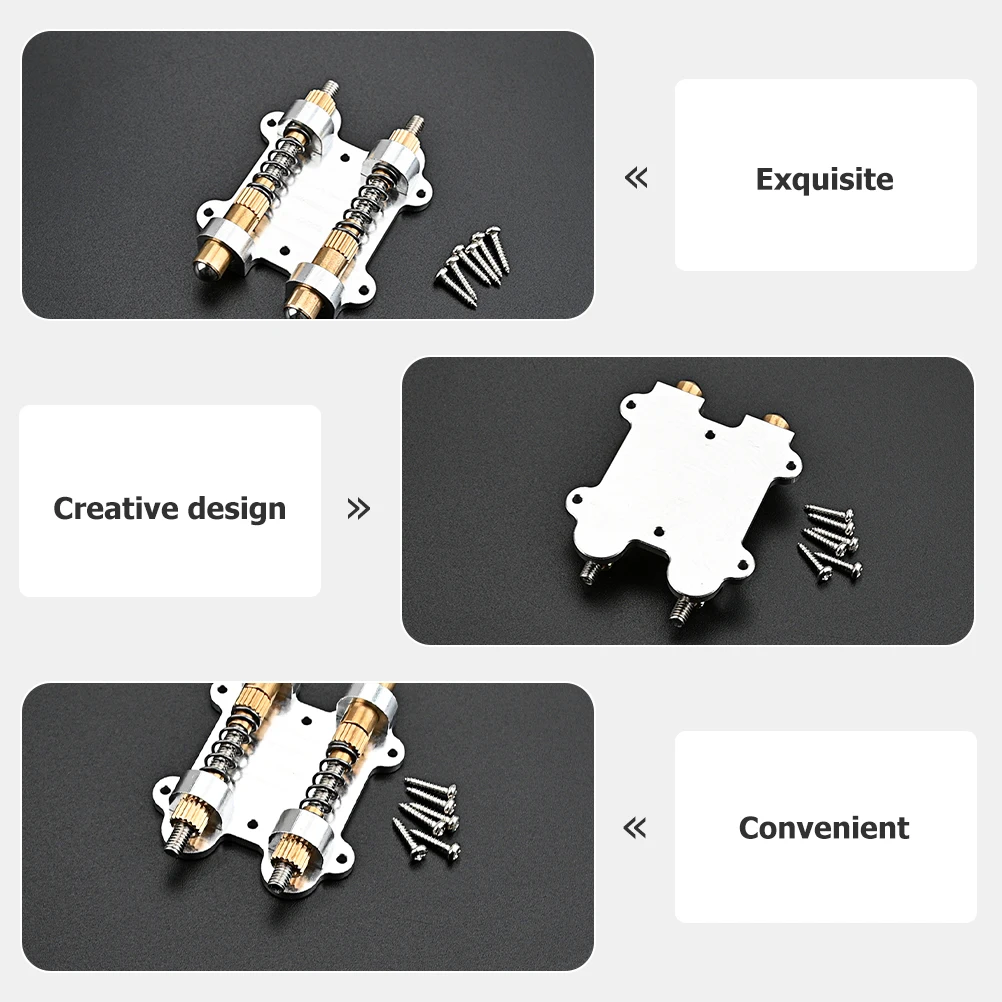 

1Set Electric Guitar Tremolo Bridge Saddle Smooth Surface No Burrs Economical Practical DIY Guitar Accessories